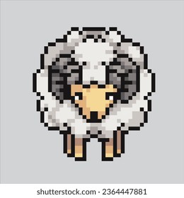 Pixel art illustration Sheep. Pixelated Sheep. Sheep animal farm icon pixelated
for the pixel art game and icon for website and video game. old school retro.