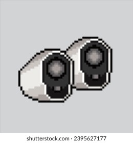 Pixel art illustration Speaker. Pixelated Speaker Sound. Table Sound Speaker
pixelated for the pixel art game and icon for website and video game. old school retro.