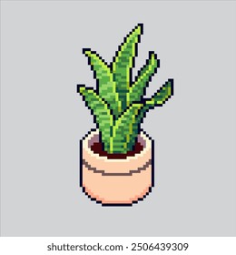 Pixel art illustration Table Plant. Pixelated Pot Plant. Table Pot Plant pixelated for the pixel art game and icon for website and video game. old school retro.