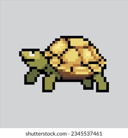 Pixel art illustration Tortoise. Pixelated Tortoise. Tortoise reptile animal icon pixelated
for the pixel art game and icon for website and video game. old school retro.