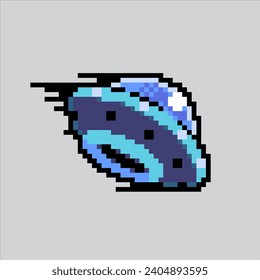 Pixel art illustration UFO. Pixelated UFO. Farm UFO space alien
pixelated for the pixel art game and icon for website and video game. old school retro