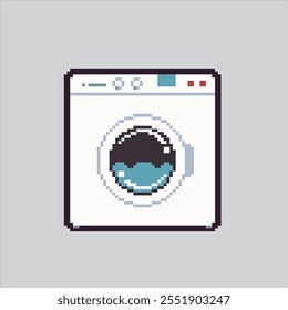 Pixel art illustration Washing Machine. Pixelated Laundry Machine. Clothes Washing Machine Laundry
pixelated for the pixel art game and icon for website and video game. old school retro.