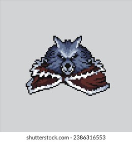 Pixel art illustration Werewolf. Pixelated Werewolf. Werewolf pixelated for the pixel art game and icon for website and video game. old school retro.