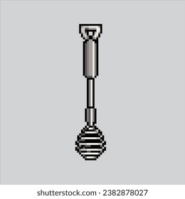 Pixel art illustration Whisk. Pixelated Whisk. Kitchen Whisk pixelated for the pixel art game and icon for website and video game. old school retro.