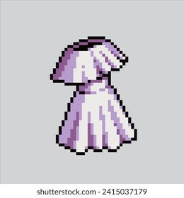 Pixel art illustration Woman Dress. Pixelated Female Dress. Woman Female Fashion Dress
pixelated for the pixel art game and icon for website and video game. old school retro.