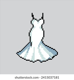 Pixel art illustration Woman Dress. Pixelated Female Dress. Woman Female Fashion Dress
pixelated for the pixel art game and icon for website and video game. old school retro.