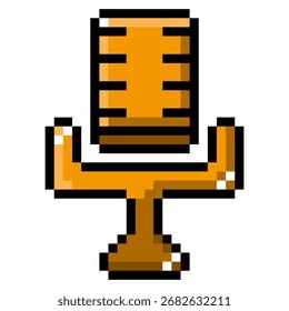 Pixel art item micrófono de condensador (8)