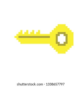 pixel art key