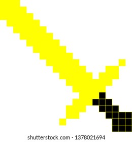 pixel art knife1