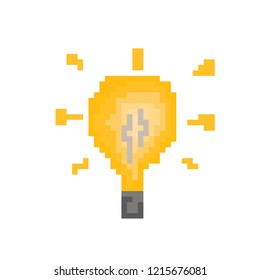 pixel art the lamp