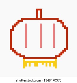 pixel art lamp