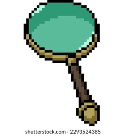 pixel art of magnifier tool zoom