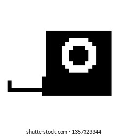 Pixel Art Measuring Tape