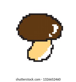 pixel art mushroom