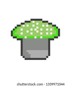 pixel art mushroom