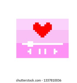 pixel art music