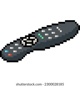 pixel art of old remote control