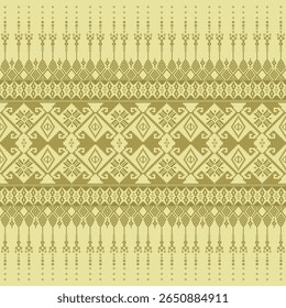 pixel art on background wallpaper oriental seamless pattern.ornament. Ethnic .decor style.  geometric ornament. Vector seamless pattern.  blanket, rug. Woven carpet fabric, textile print design.