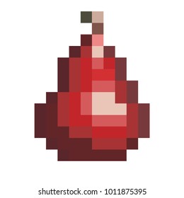 pixel art pear