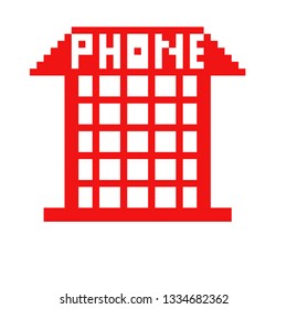 pixel art phone