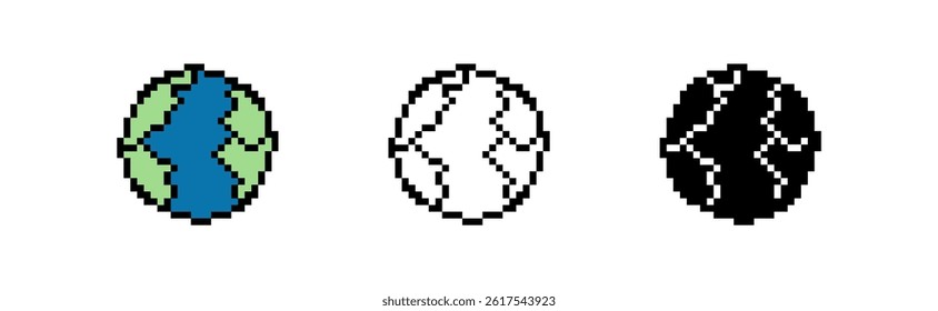 Pixel Art Planet Collection icon