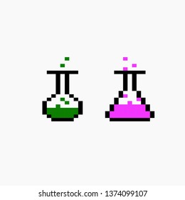 Pixel Art Potion Stock Vector (Royalty Free) 1374099107 | Shutterstock