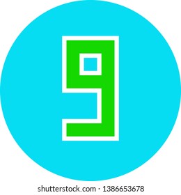 pixel art Pretty cute numbers