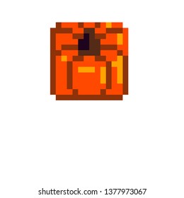 Pixel Art Pumpkin