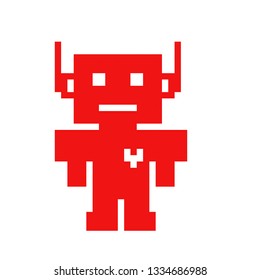 Pixel Art Robot