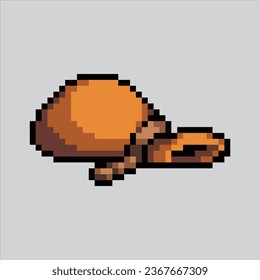 Pixel Art Sack Gold. Pixelsack-Geld. Sackmünzen-Gold und -Geld belohnen
Symbolhintergrund pixelig für das Pixelkunstspiel und Icon für Website- und Videospiel.
Altschulretro.