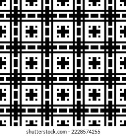 Pixel art seamless pattern. Art deco. Geometric. elegant background. Beautiful texture for walpaper, wrapping, fashion, fabric, card, print