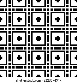 Pixel art seamless pattern. Art deco. Geometric. elegant background. Beautiful texture for walpaper, wrapping, fashion, fabric, card, print