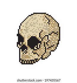 2,468 Skull pixel art Images, Stock Photos & Vectors | Shutterstock