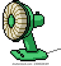 pixel art of small electric fan