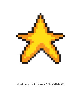 Pixel art star