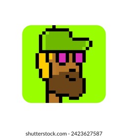 pixel art style icon simple
