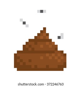 Pixel Art Pop einzelne Vektorillustration Illustration