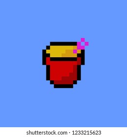 pixel art summer Sandbox