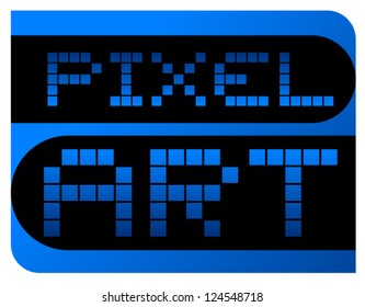 Pixel art symbol