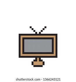 Pixel art Television