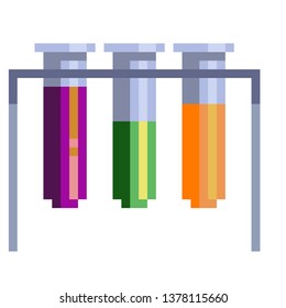 Pixel Art Test Tube