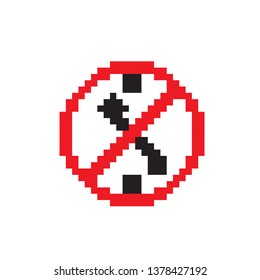 pixel art Traffic Signs