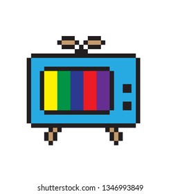 Pixel Art Tv Stock Vector (Royalty Free) 1346993849 | Shutterstock