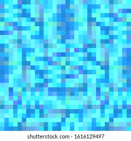 Pixel art vector. Abstract vector colorful geometric background. Square mosaic background. Square shape wallpaper pattern. Digital background. Vector pixel pattern. Mosaic vector background. Grid