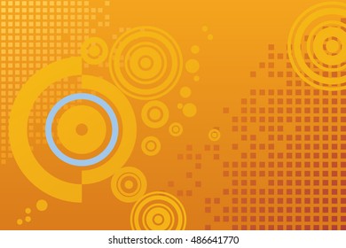 Pixel art vector background