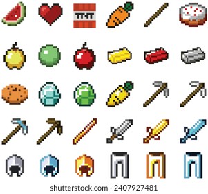 pixel art vector game sprite