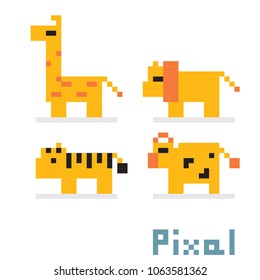 Pixel Art, Vector, Game, Video Game, icon, Pixel