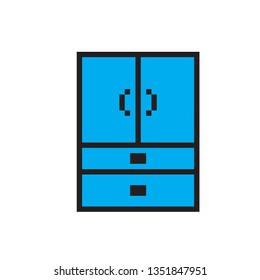 pixel art wardrobe