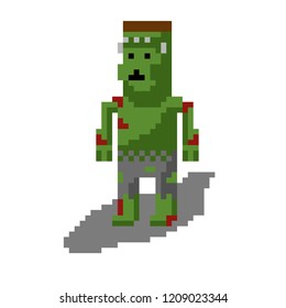 pixel art Zombie 