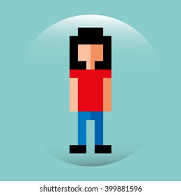pixel avatar design 